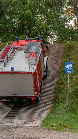 Unimog Fahrerschulung für Einsatzkräfte der Feuerwehr Wolfach